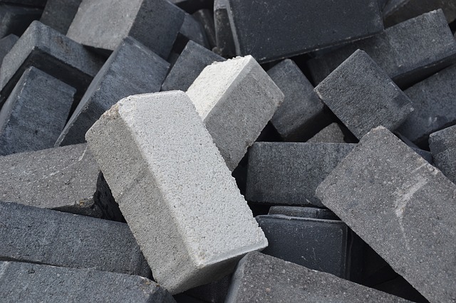 betonové cihly